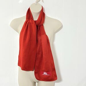 ATLANTA BOTANICAL GARDEN Red SCARF Rectangle 70x9 Acrylic UNISEX